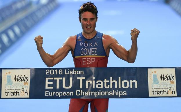 Gómez Noya ha sido cinco veces campeón del mundo de triatlón.