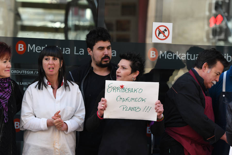 Las mejores fotos del Día Internacional de la Mujer 2018 en Bilbao, con imágenes de las concentraciones y manifestaciones feministas.