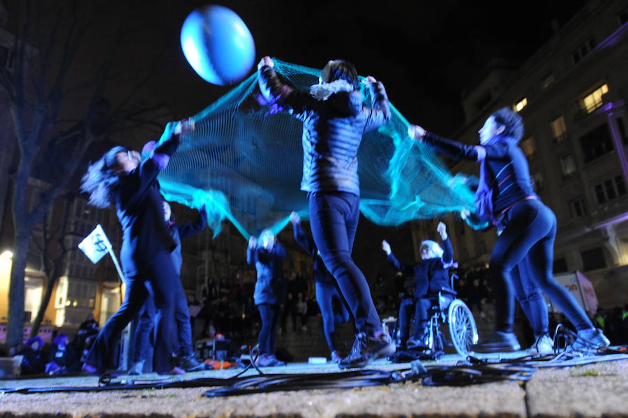 Fotos: La manifestación histórica por el Día de la Mujer en Vitoria