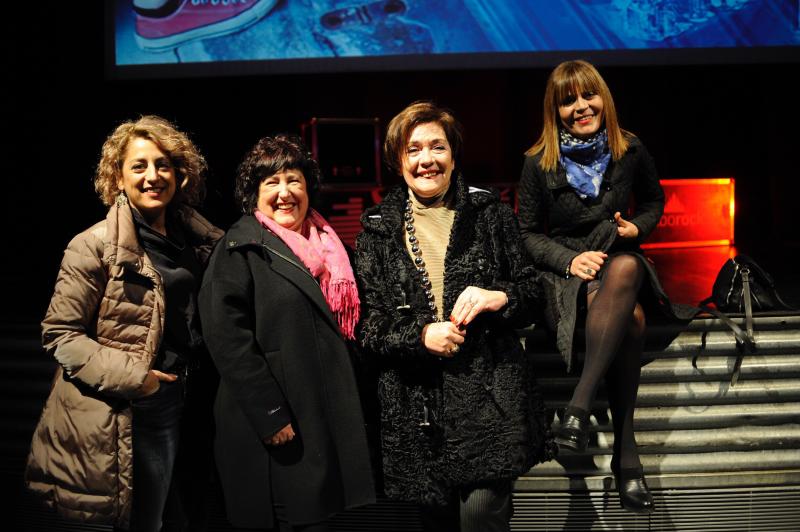 Arantza Rouco, Cristina Oñate, Mari Feli Bilbao y Rosa Pardo. 