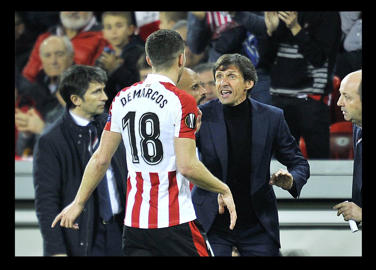 Los rojiblancos se enfrentan contra los franceses en la Europa League