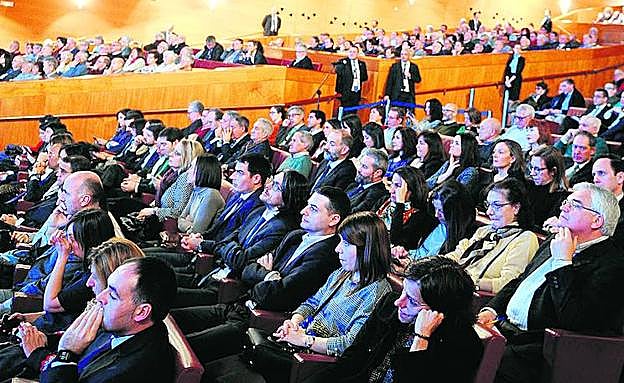 Celebración de la junta de accionistas del BBVA.