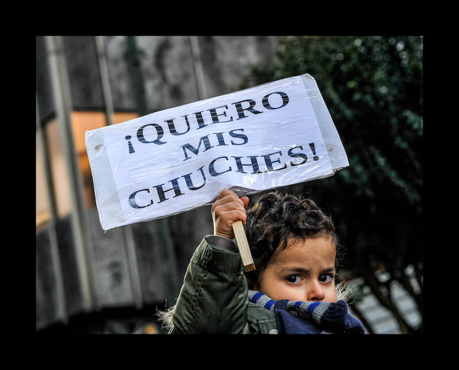 Fotos: Multitudinaria manifestación en Bilbao por unas «pensiones dignas»