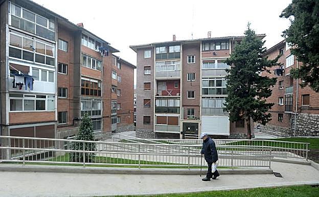 Vista de la Plaza Jaro, en el barrio de Irala