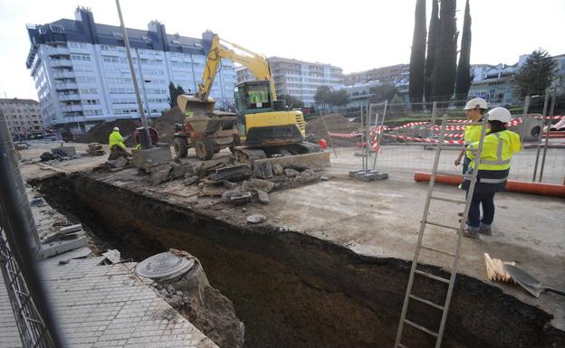 La reforma de la plaza de Santa Bárbara ya está «a pleno rendimiento».