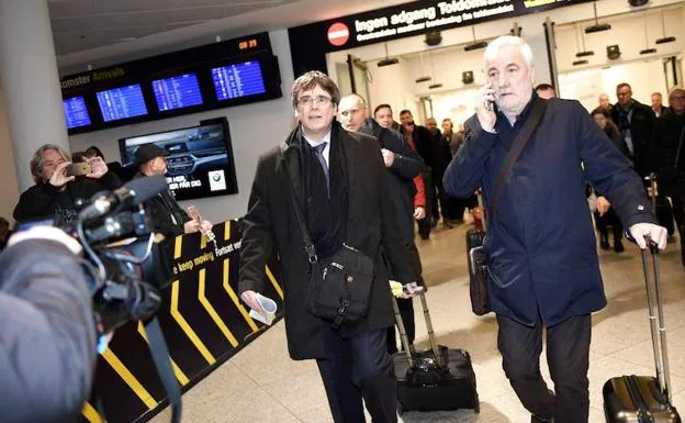 Puigdemont visitó Copenhague el pasado mes de enero.