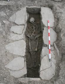 Imagen secundaria 2 - Trabajo de campo en el yacimiento de Aistra.