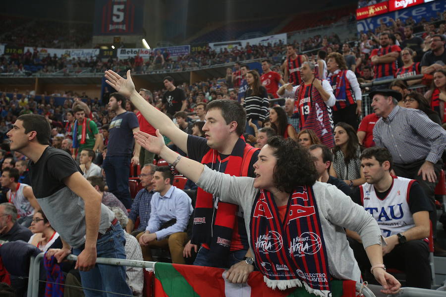 El coliseo azulgrana logra una de las mejores entradas de la temporada gracias al esperado duelo de Euroliga entre Baskonia y Maccabi