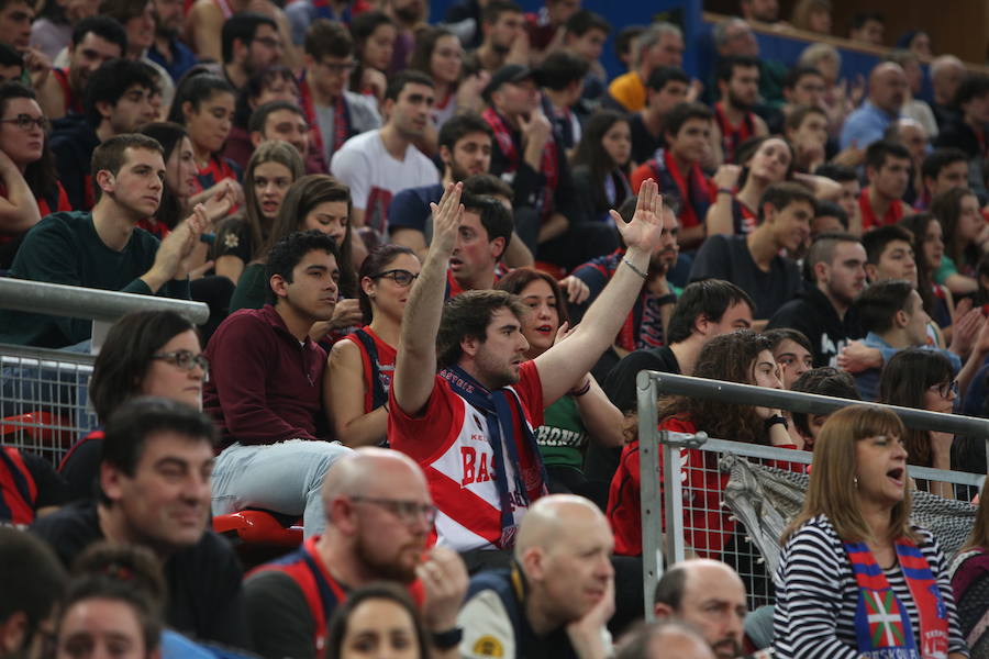 El coliseo azulgrana logra una de las mejores entradas de la temporada gracias al esperado duelo de Euroliga entre Baskonia y Maccabi