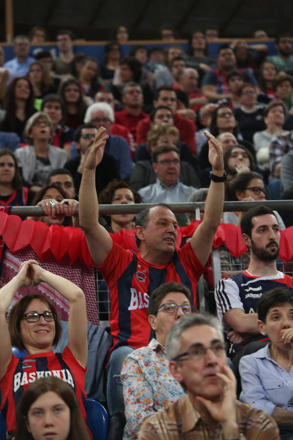 El coliseo azulgrana logra una de las mejores entradas de la temporada gracias al esperado duelo de Euroliga entre Baskonia y Maccabi