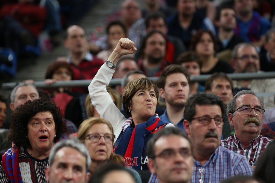 El coliseo azulgrana logra una de las mejores entradas de la temporada gracias al esperado duelo de Euroliga entre Baskonia y Maccabi