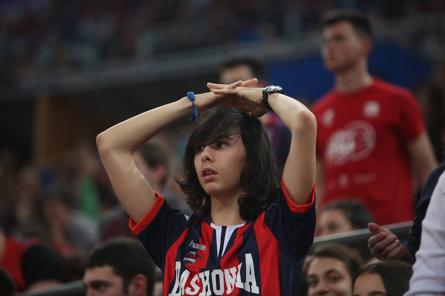 El coliseo azulgrana logra una de las mejores entradas de la temporada gracias al esperado duelo de Euroliga entre Baskonia y Maccabi