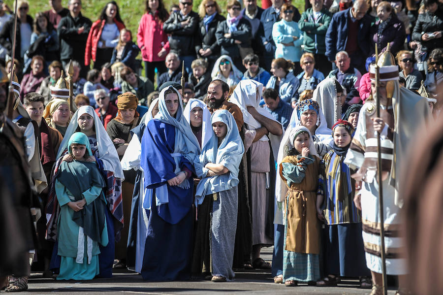 Fotos: El Vía Crucis de Arkotxa, en imágenes