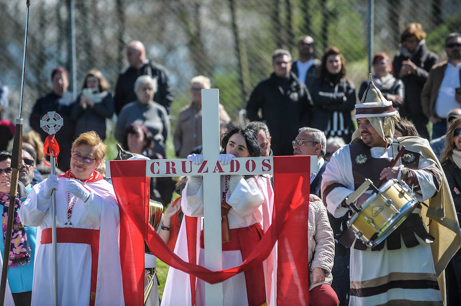 Fotos: El Vía Crucis de Arkotxa, en imágenes