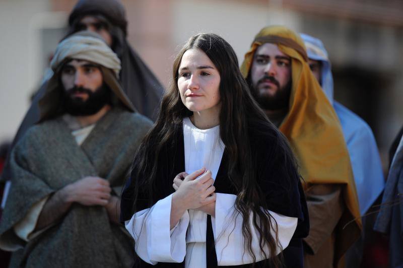 La celebración de la Semana Santa en la villa vuelve a reunir a cientos de personas