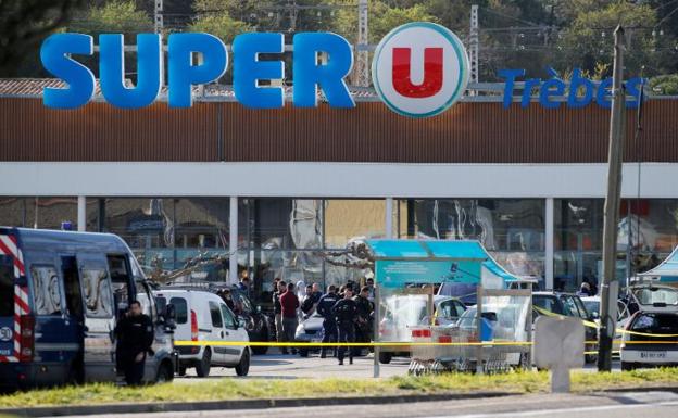 Imagen del supermercado en el que un yihadista mató a rehenes. 