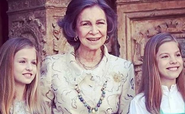 Doña Sofía, la reina de la 'jet set' y de las redes sociales