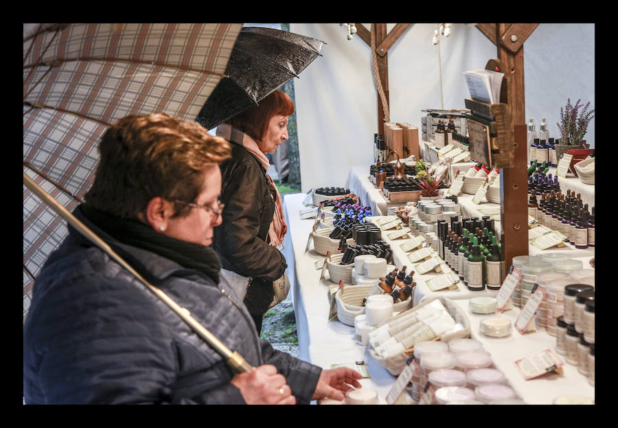 El aguacero chafó la réplica a pequeñísima escala de la refriega acontecida en 1813 en Vitoria, aunque el destacamento de soldados franceses ofreció a cambio explicaciones sobre su vestimenta, armamento y modo de vida 