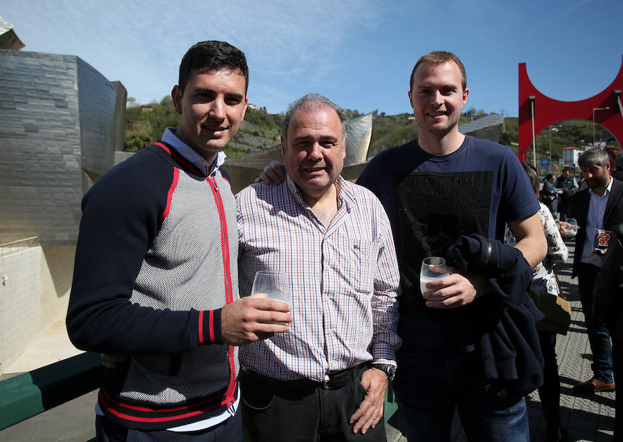 Mikel Urrutikoetxea, Alex y Andoni Aretxabaleta.