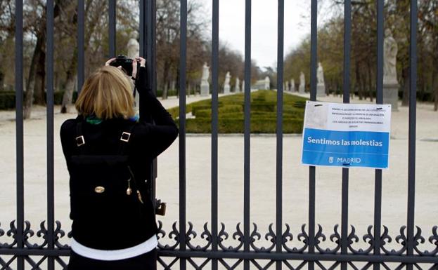 El Retiro ha permanecido cerrado durante 14 días.