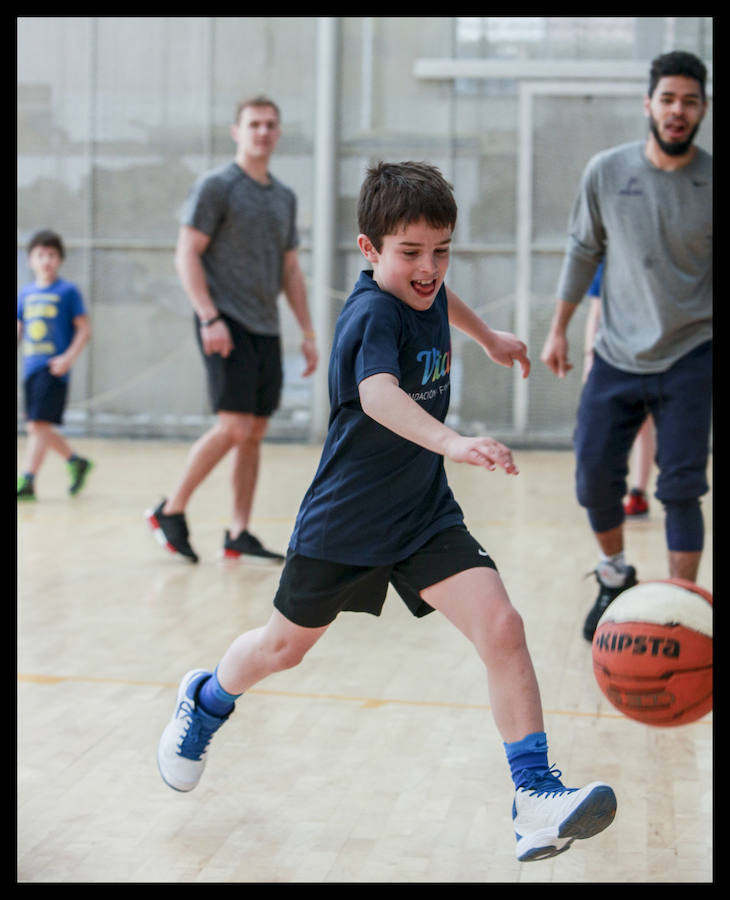 80 niños disfrutaron en castellano, euskera e inglés durante la semana pasada en el campus organizado por el Araberri.