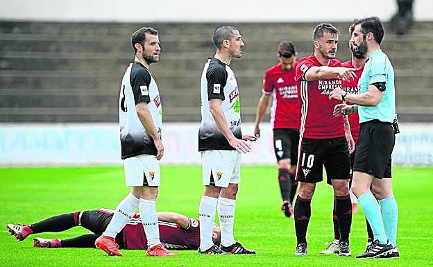 El Mirandés pierde en Tudela ante el noveno clasificado en una segunda vuelta en la que solo ha ganado a rivales de una menor entidad.