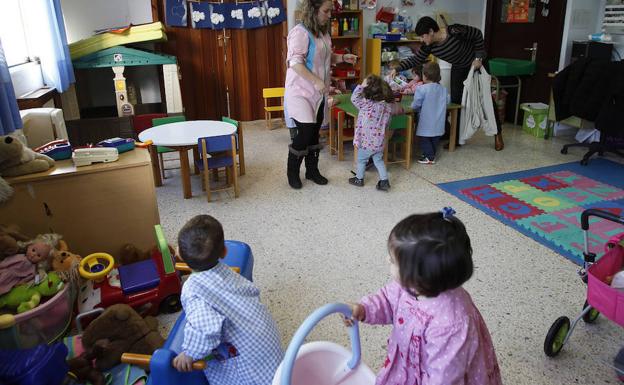 Los últimos cursos el centro atendía a menores de cero a tres años de Aulesti y Munitibar. 