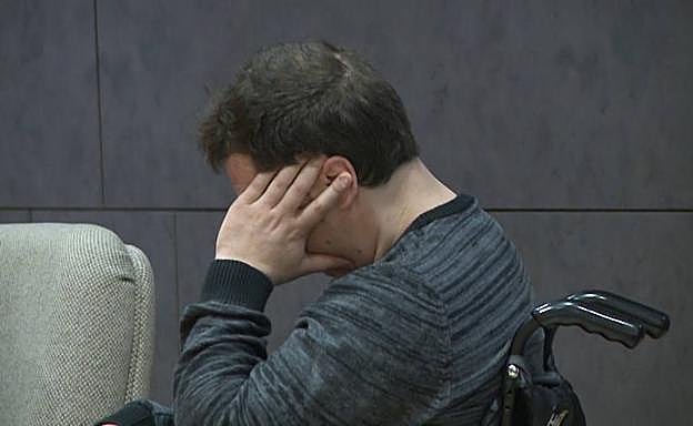 Jorge Mateos Prado, durante el juicio.