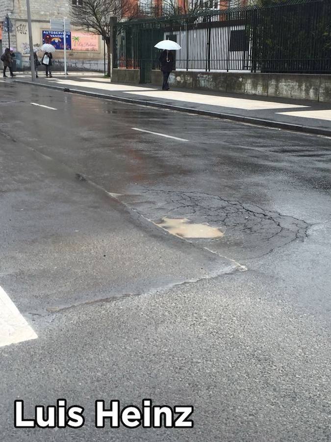 El número de baches se multiplica día a día y los conductores y ciclistas sufren las consecuencias que perjudican su seguridad.