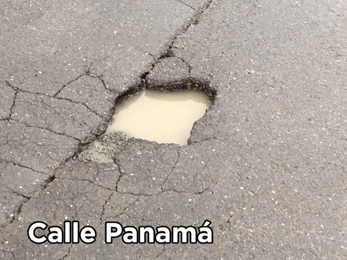 El número de baches se multiplica día a día y los conductores y ciclistas sufren las consecuencias que perjudican su seguridad.