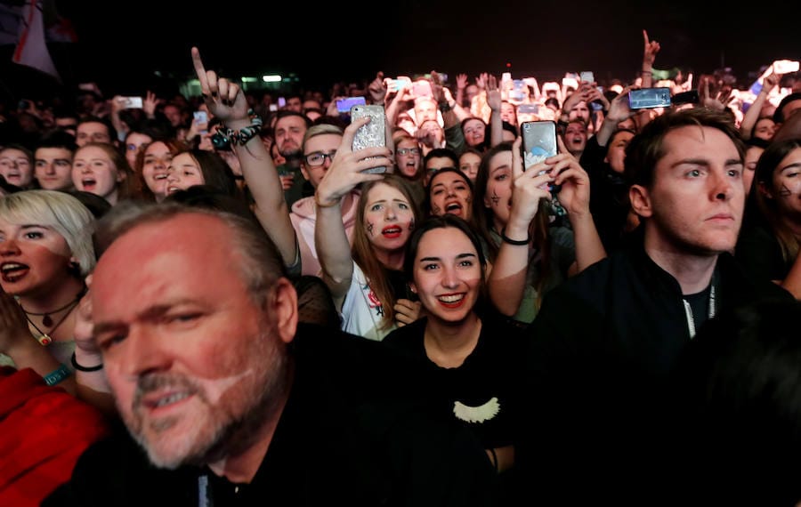 El grupo del cantante y actor '30 Seconds to Mars' actuó la noche del sábado en Barakaldo