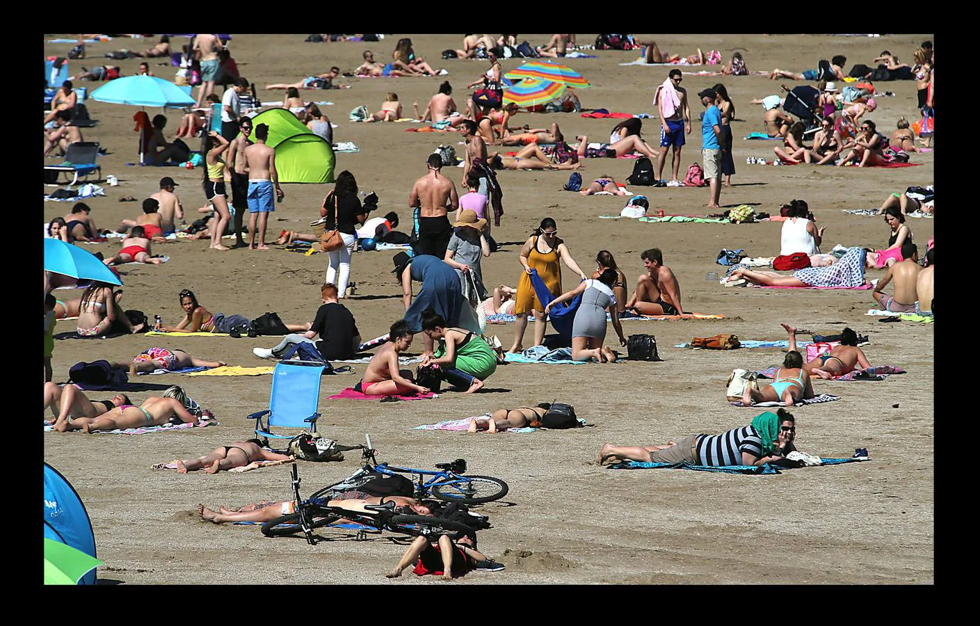 Fotos: Bizkaia disfruta de temperaturas veraniegas en abril