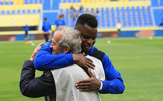 El albiazul Wakaso es una de las novedades del once inicial confeccionado por Abelardo para el choque ante Las Palmas.
