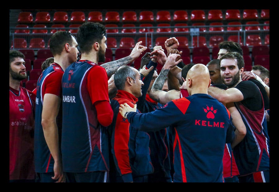 El equipo azulgrana prepara el tercer partido del 'play off' de Euroliga que se disputa este miércoles en Vitoria