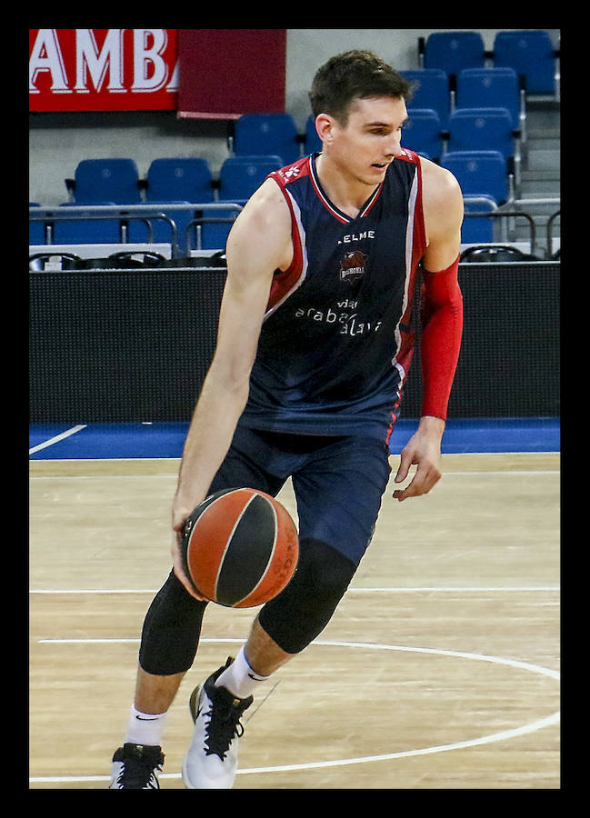 El equipo azulgrana prepara el tercer partido del 'play off' de Euroliga que se disputa este miércoles en Vitoria