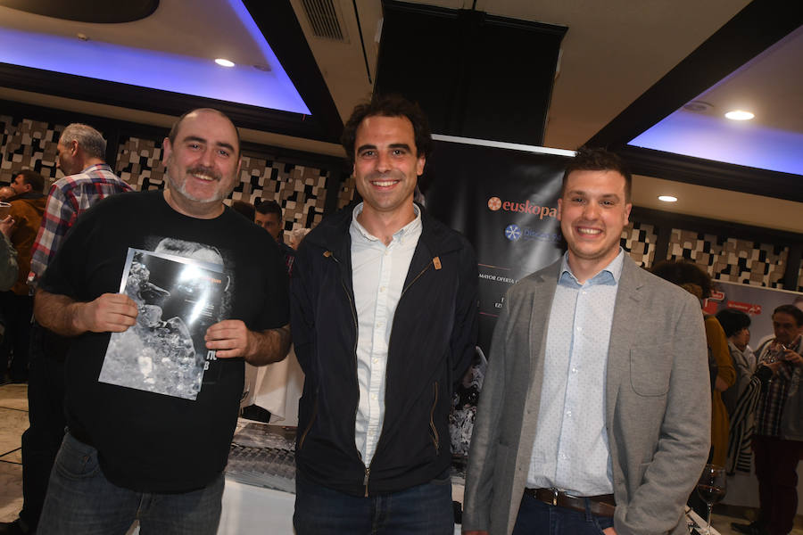 José Antonio García, Alfonso Urquijo e Imanol Mediavilla. 