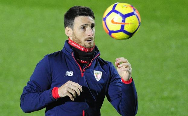 Aritz Aduriz en Lezama.