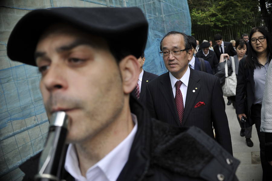 Han plantado un retoño del Ginkgoa Biloba, el único árbol que sobrevivió a la bomba atómica