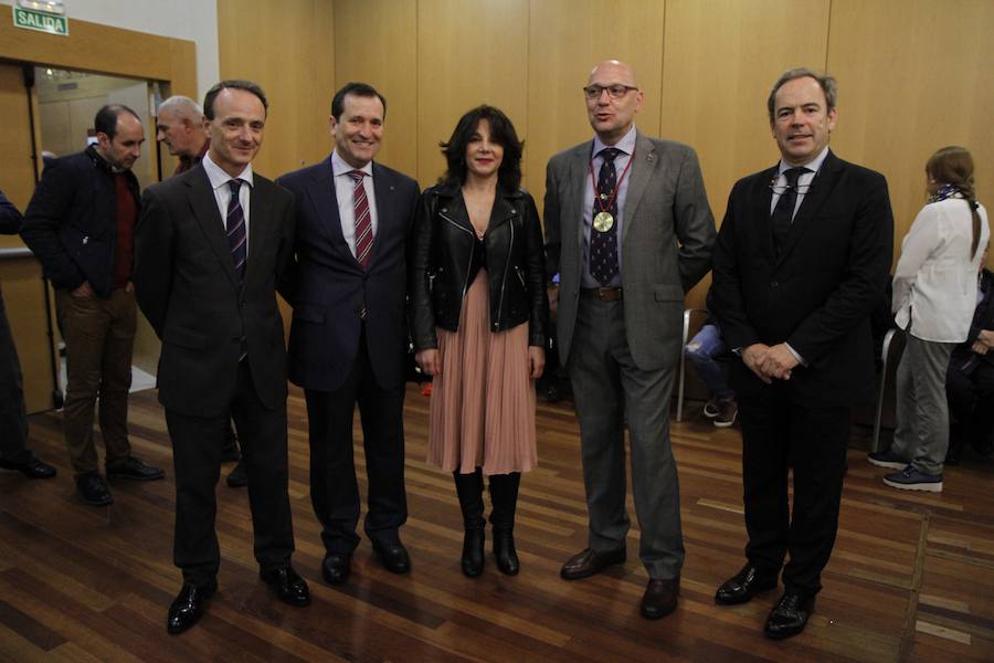 Fernando Hormaechea, Manuel González, Carmen Esteban, Alfredo Juez y Jorge Ibarrondo.