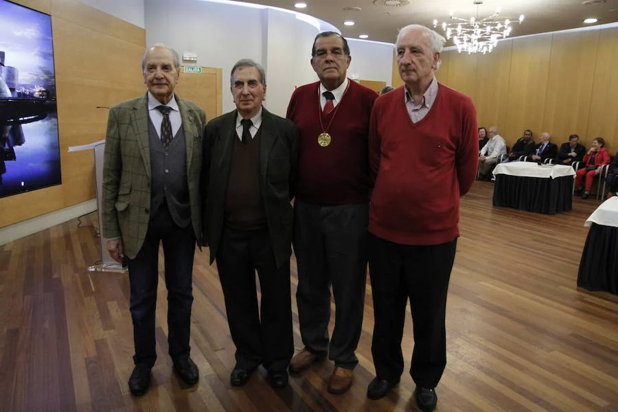 Juan Moreno Lombardero, José Garzón, Santos Alonso y Pedro Fernández de Barrena. 