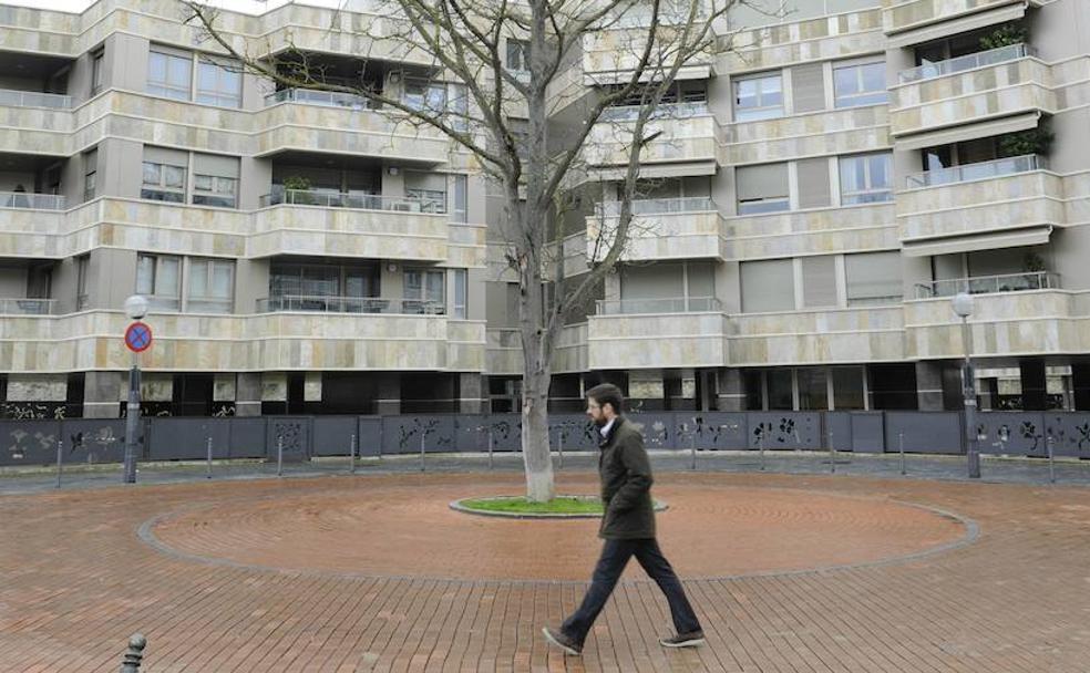 Bloques de pisos en Vitoria.