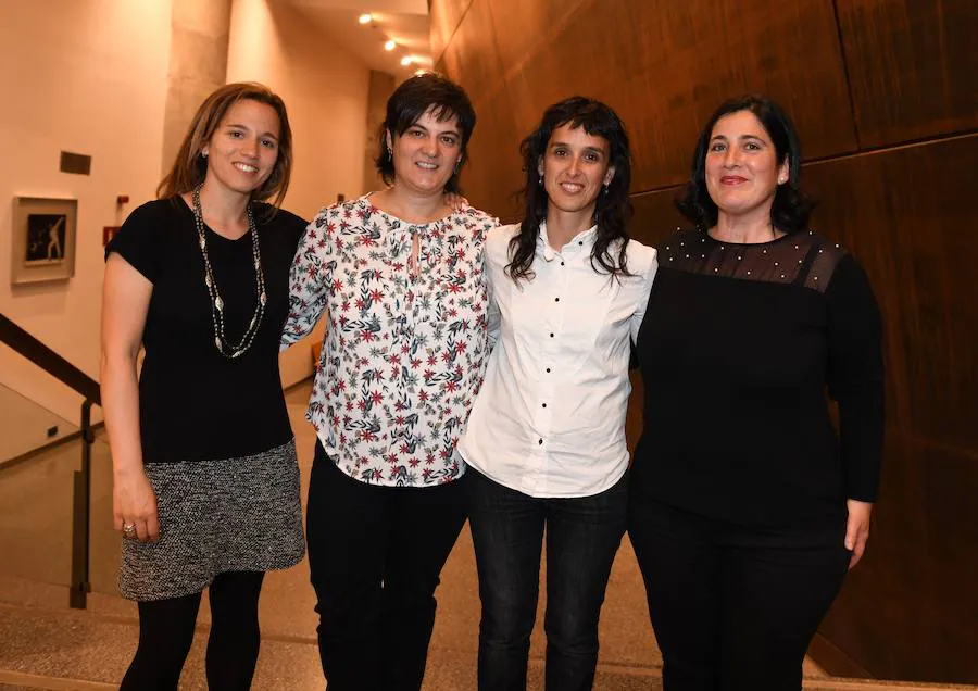 Ana Mosquera, Pili Liñeira, Amaia Aloria y Leyre Melgosa. 