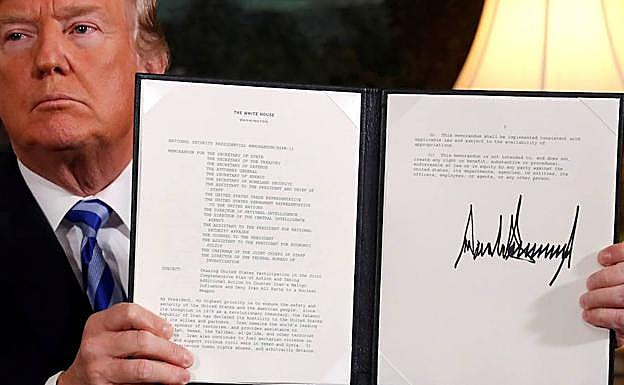 El nuevo Trump-azo contra Irán