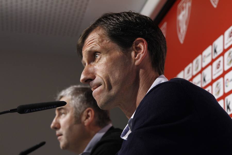 El adiós al entrenador del Athletic, en imágenes