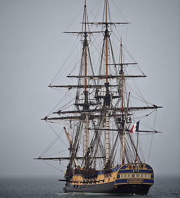Réplica del L'Hermione. 