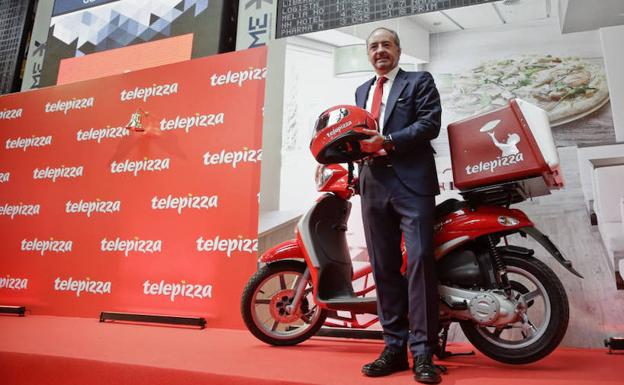 El presidente de Telepizza, Pablo Juantegui. 