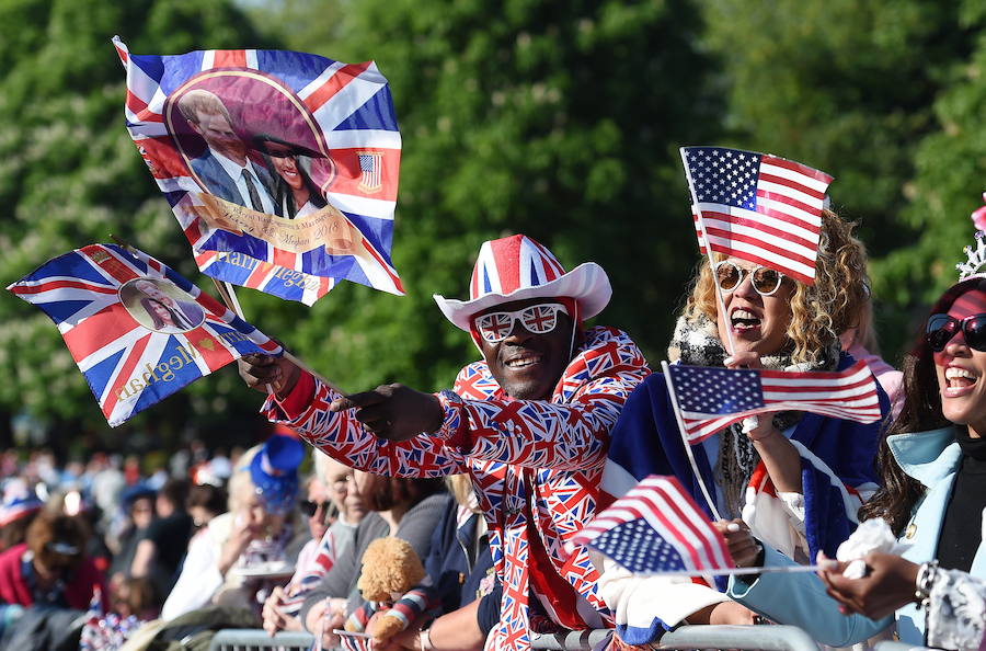 Fotos: Todo listo para la boda entre el príncipe Harry y Meghan