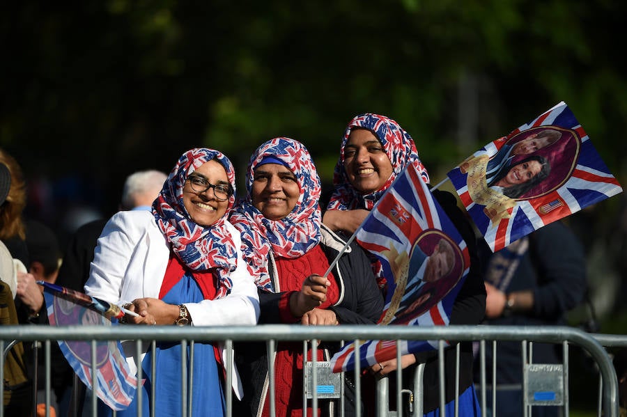 Fotos: Todo listo para la boda entre el príncipe Harry y Meghan