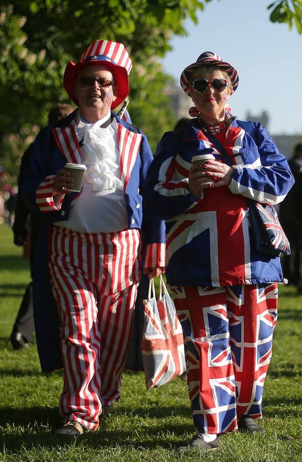 Fotos: Todo listo para la boda entre el príncipe Harry y Meghan