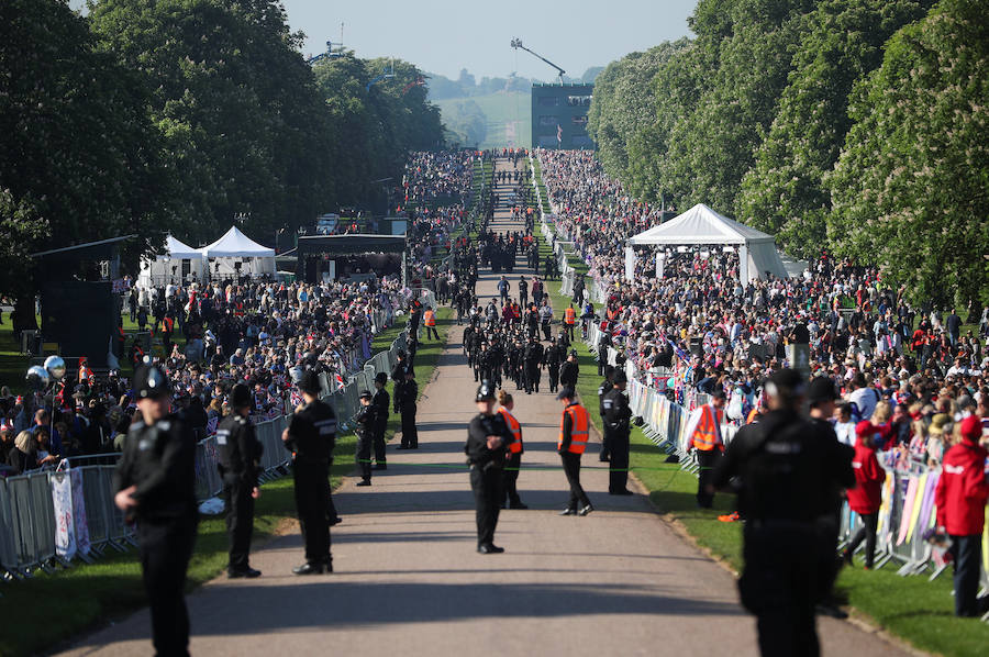 Fotos: Todo listo para la boda entre el príncipe Harry y Meghan